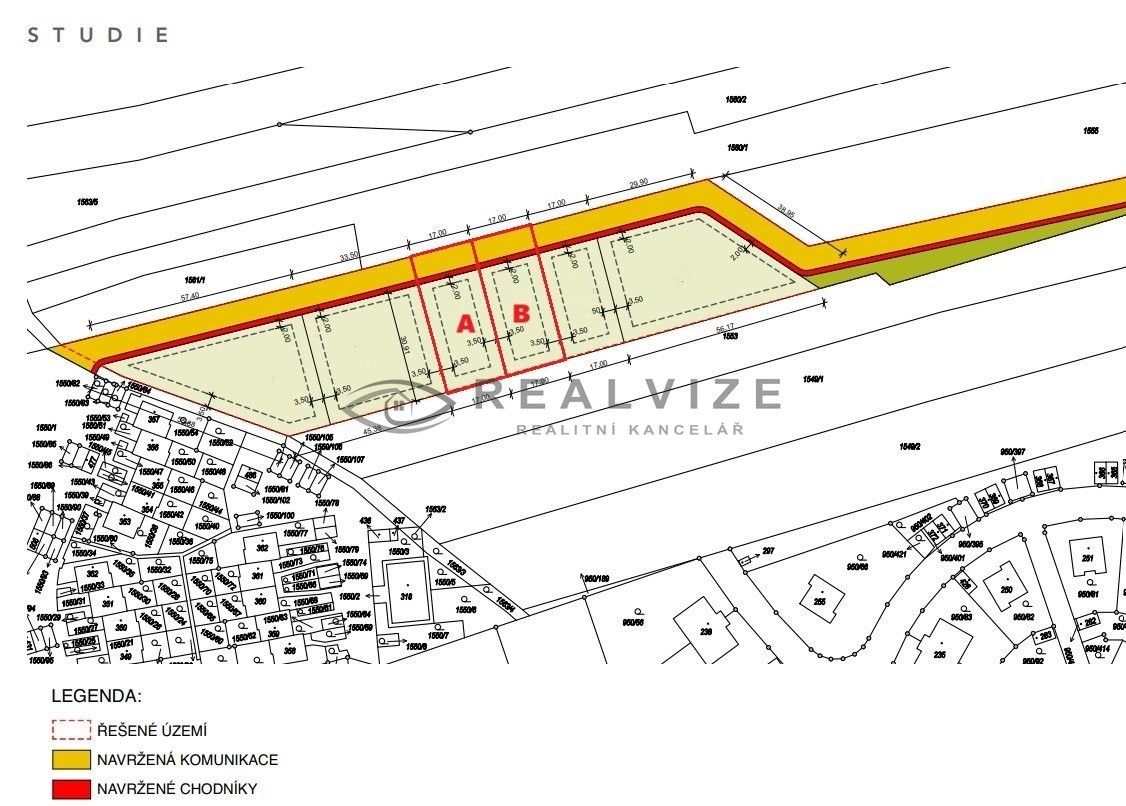 Pozemky pro bydlení, Dolní Třebonín, 655 m²