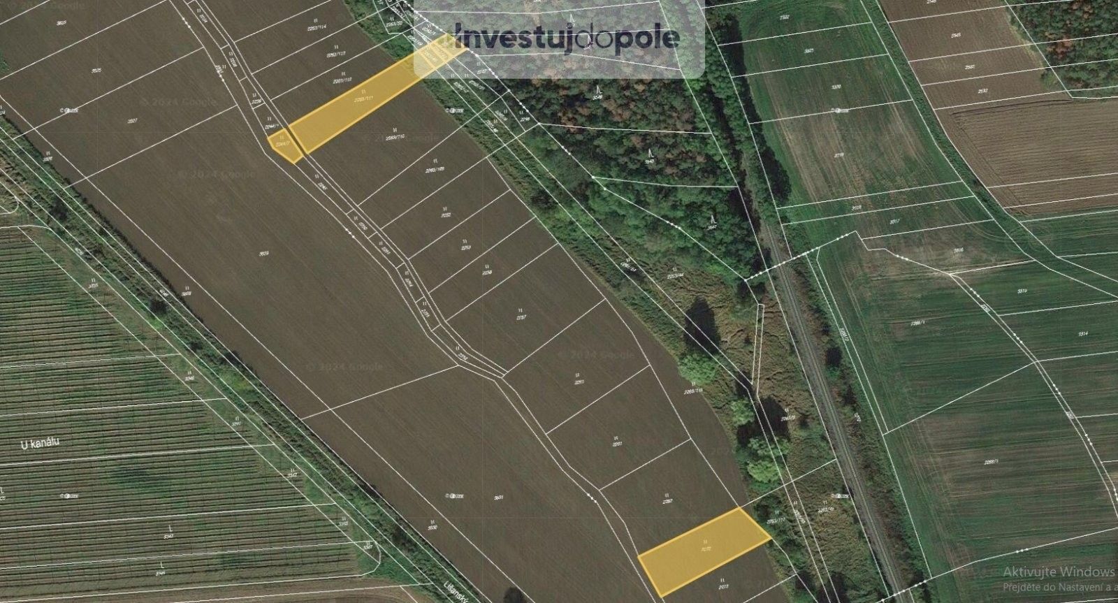 Louky, Mutějovice, 2 776 m²