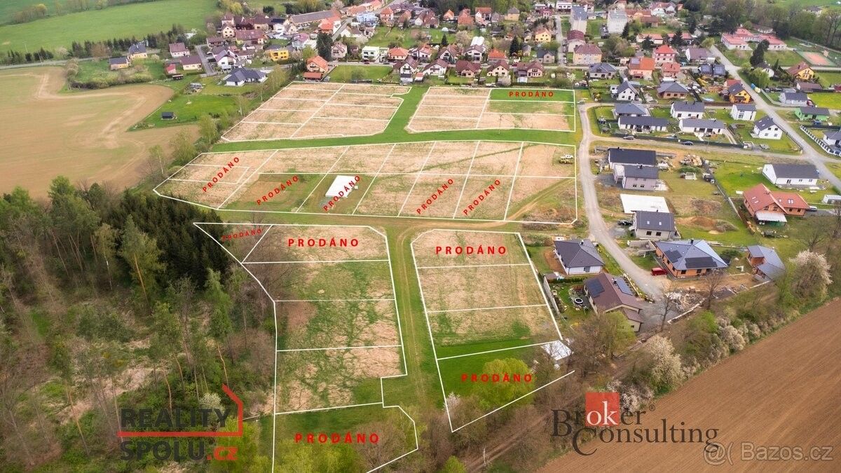 Pozemky pro bydlení, Staňkov, 345 61, 822 m²