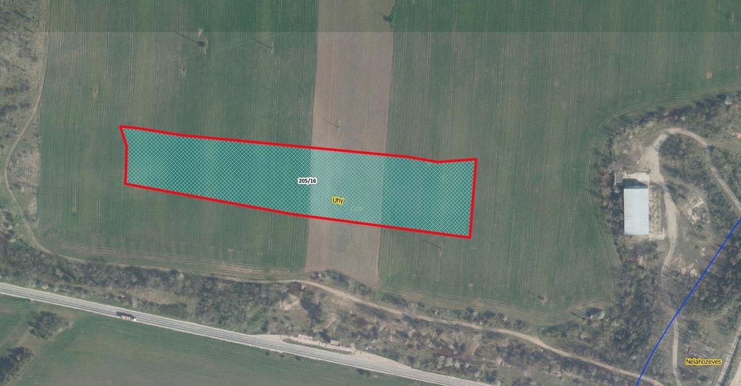 Zemědělské pozemky, Uhy, 15 276 m²