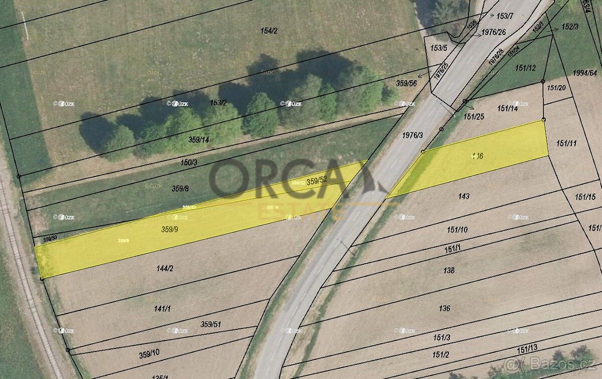 Zemědělské pozemky, Nesovice, 683 33, 1 305 m²