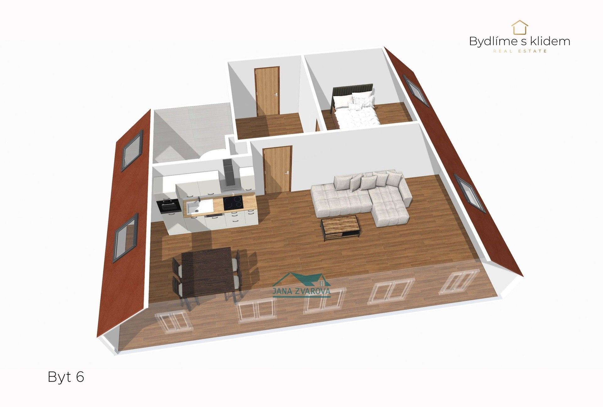 2+kk, Nová Ves nad Nisou, 81 m²