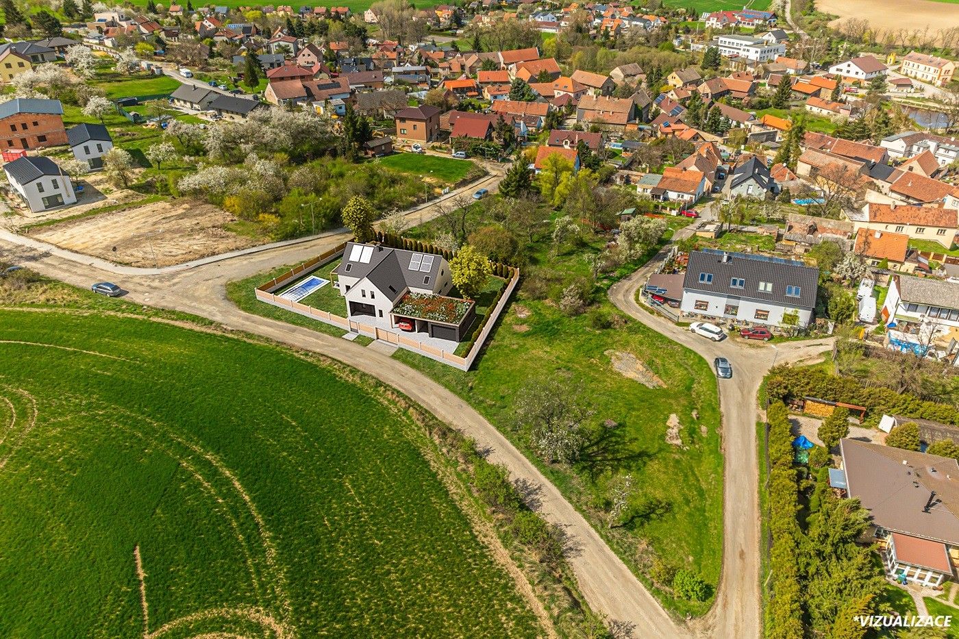 Prodej pozemek pro bydlení - Dřetovice, 1 045 m²