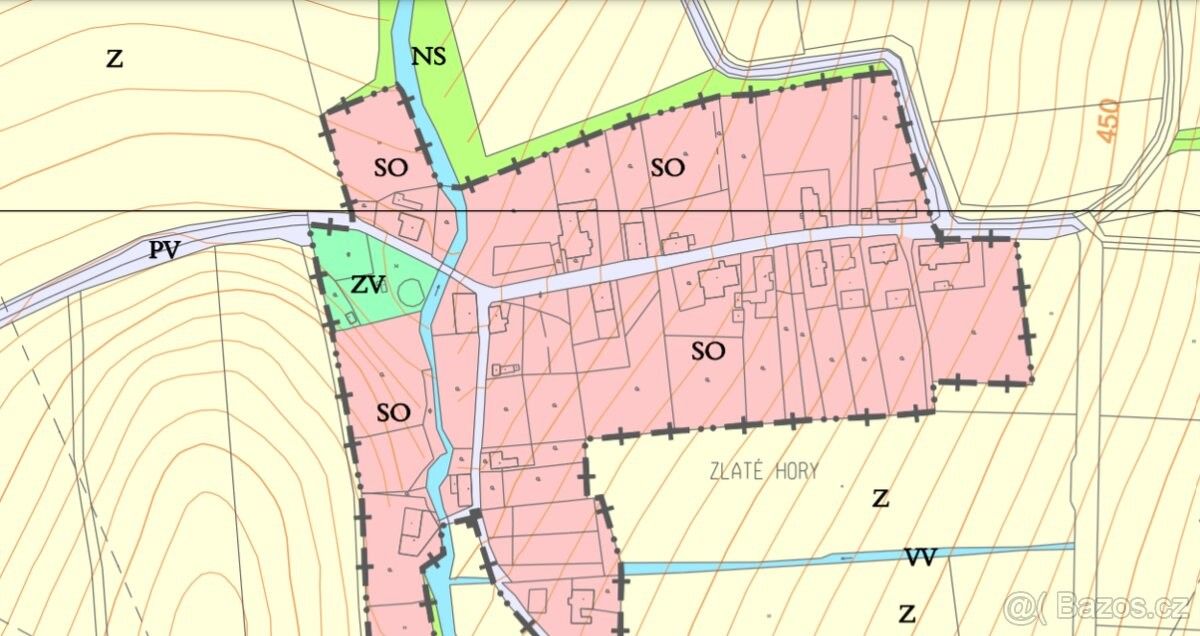 Prodej pozemek pro bydlení - Zlaté Hory v Jeseníkách, 793 76, 1 148 m²