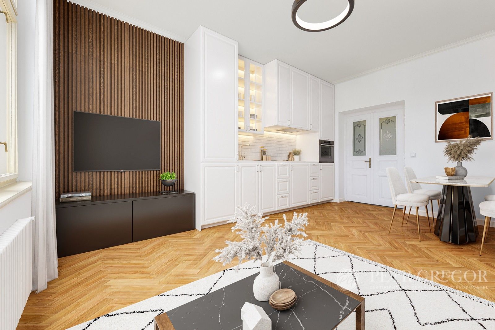 2+kk, Husova, Poděbrady, 53 m²