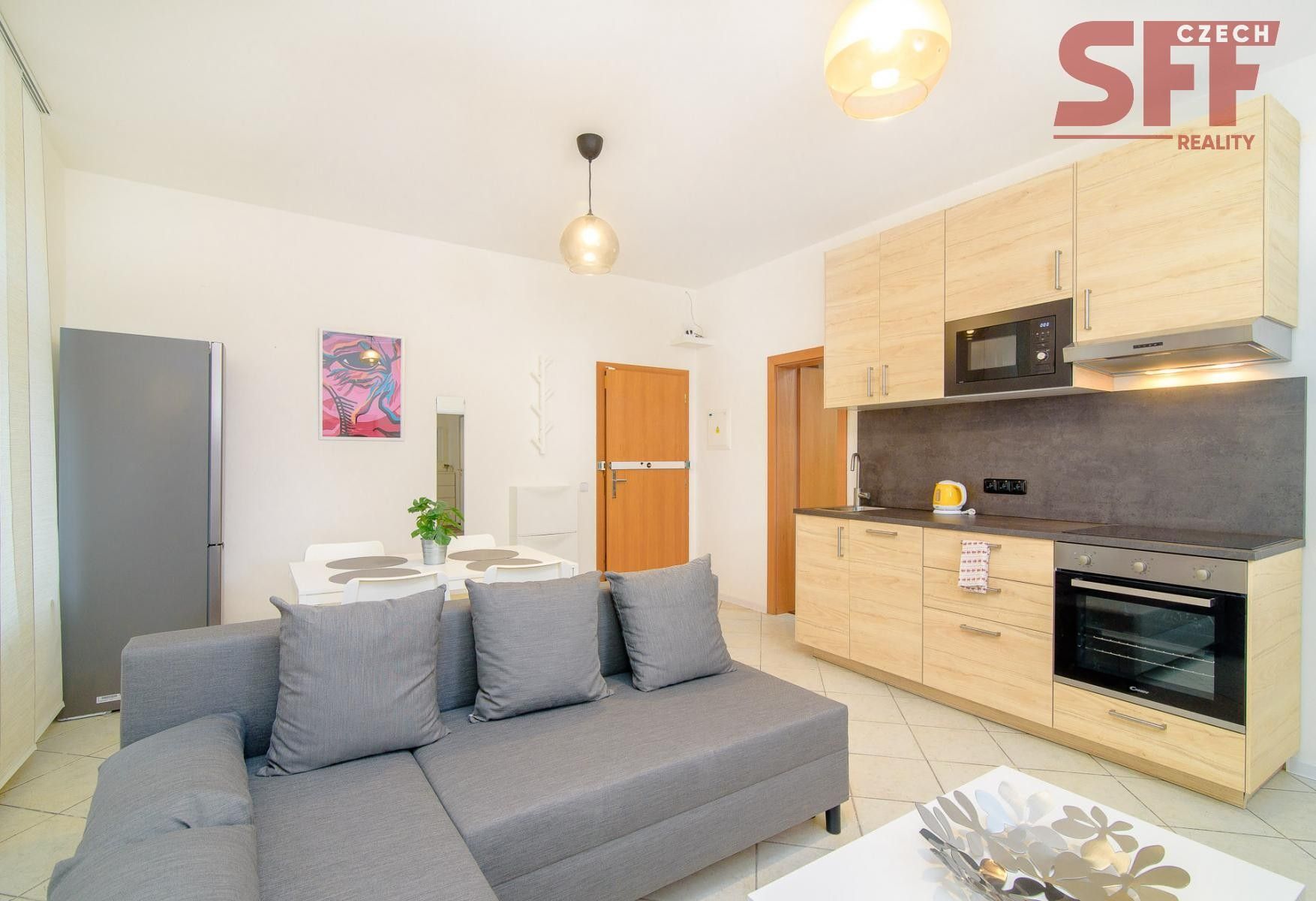 Pronájem byt 2+kk - Sokolovská, Praha, 40 m²