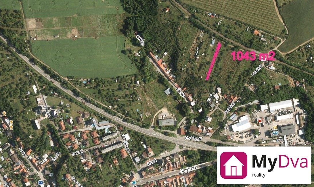 Pozemky pro bydlení, Dobšice, 1 043 m²