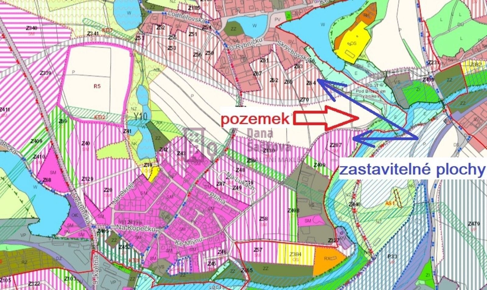 Zemědělské pozemky, Radouňka, Jindřichův Hradec, 8 342 m²