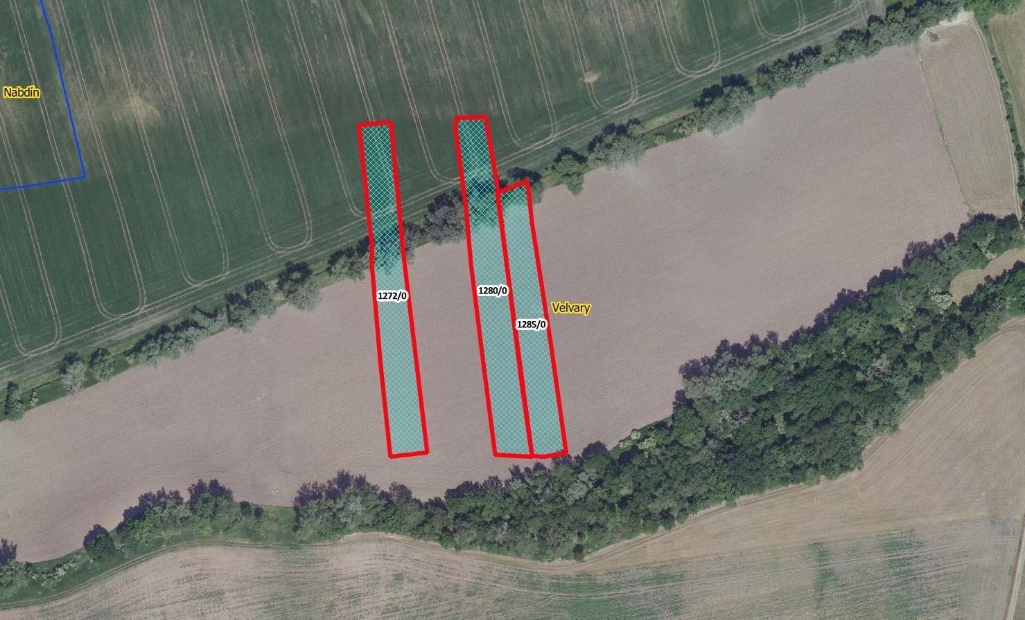 Zemědělské pozemky, Velvary, 4 807 m²