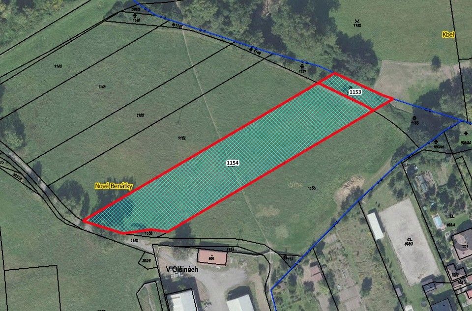 Zemědělské pozemky, I, Benátky nad Jizerou, 4 834 m²