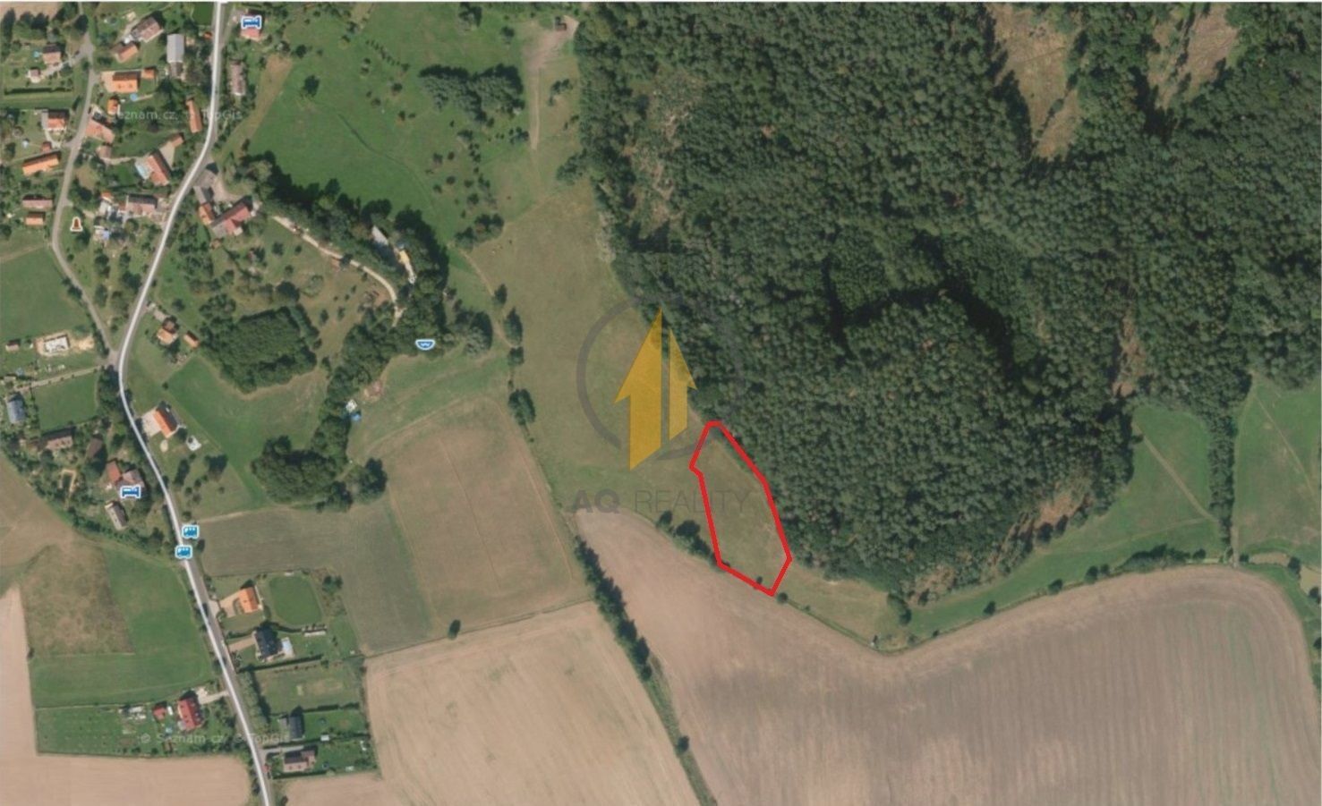 Louky, Prachov, Holín, 3 562 m²