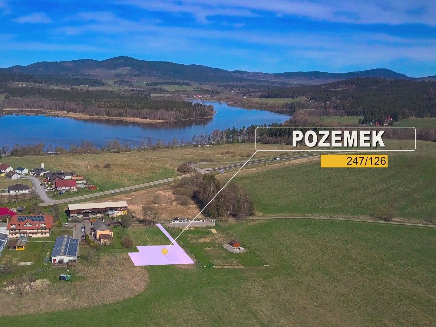 Pozemky pro bydlení, Černá v Pošumaví, 1 048 m²