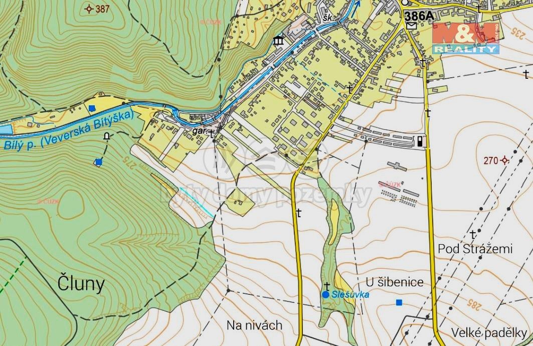 Prodej zemědělský pozemek - Veverská Bítýška, 664 71, 1 032 m²