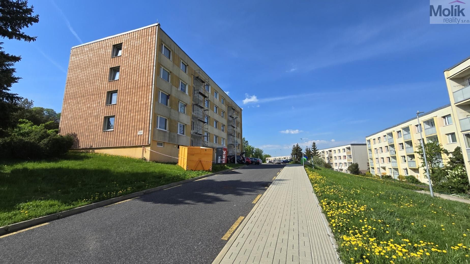 1+1, Nad parkem, Meziboří, 39 m²
