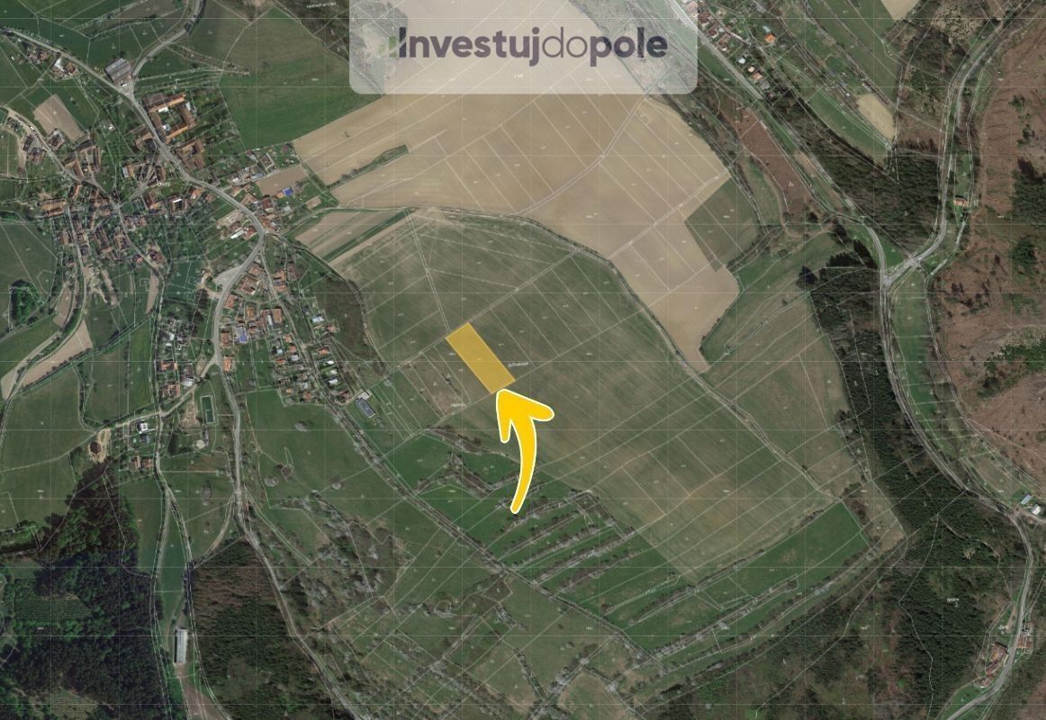 Prodej zemědělský pozemek - Osiky, 4 097 m²