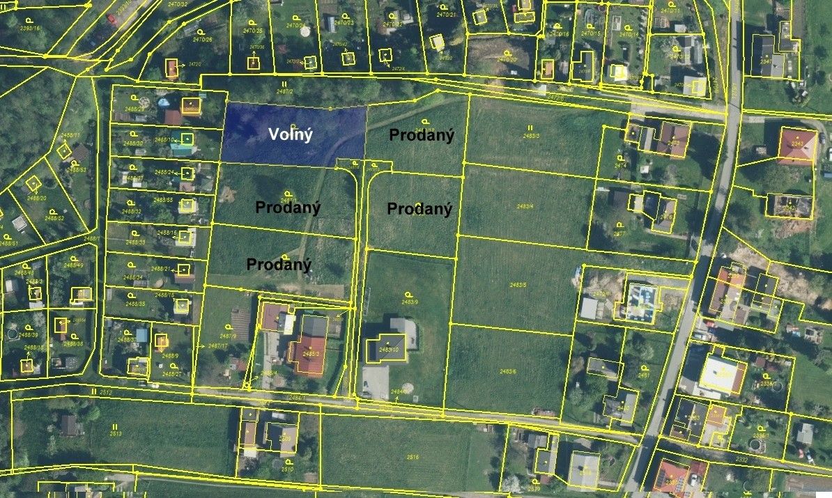 Pozemky pro bydlení, Dolní Lutyně, 735 53, 1 080 m²