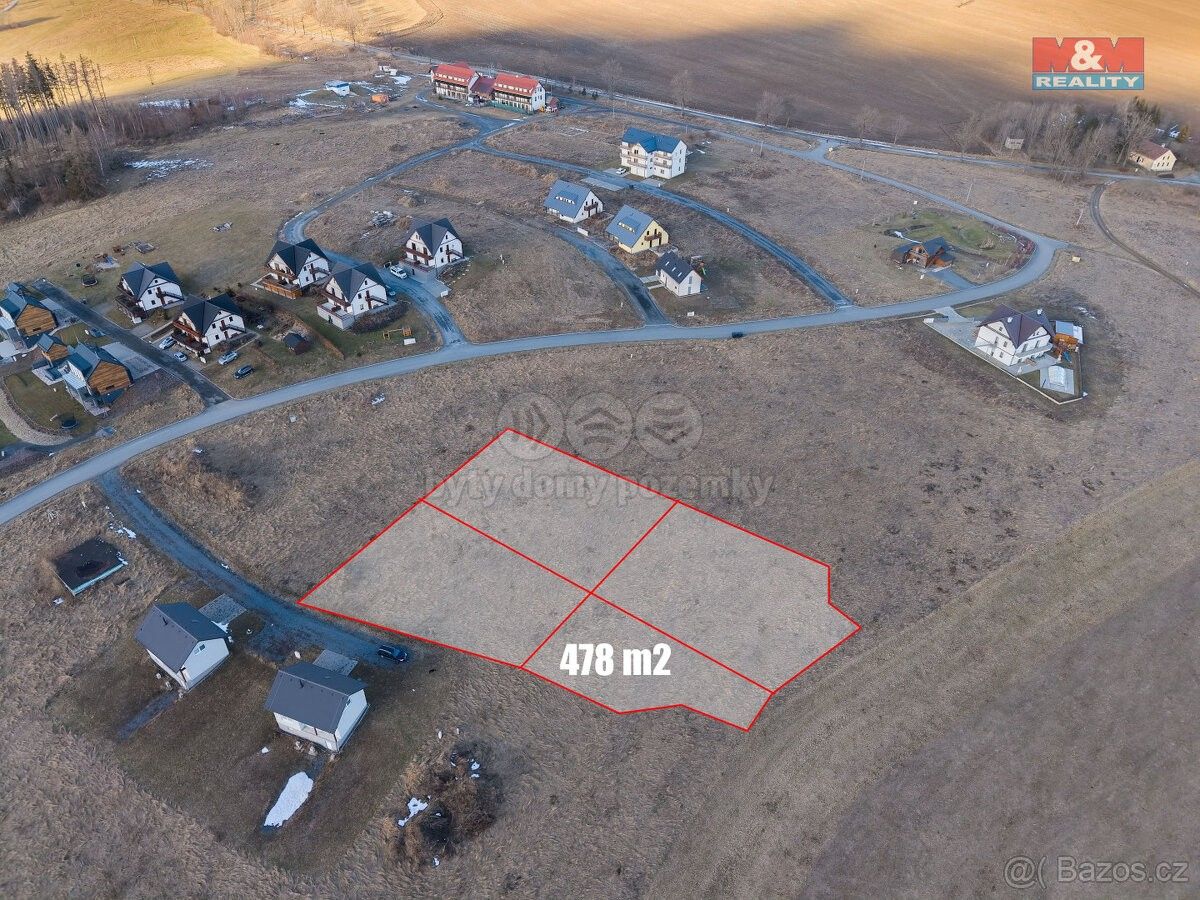Pozemky pro bydlení, Bruntál, 792 01, 478 m²