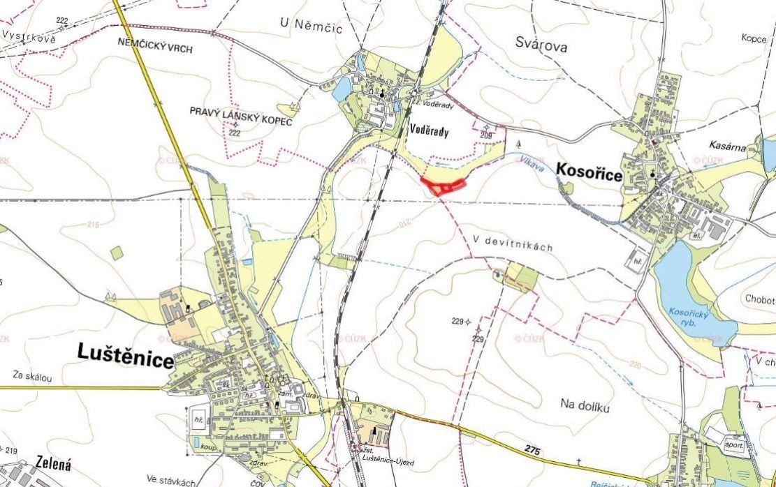 Prodej pozemek - Dobrovice, 294 41, 8 111 m²