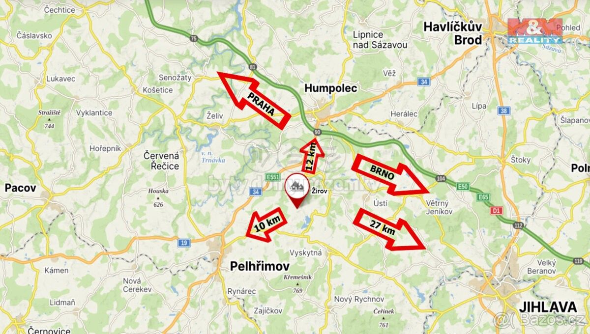 Prodej zemědělský pozemek - Pelhřimov, 393 01, 1 177 m²