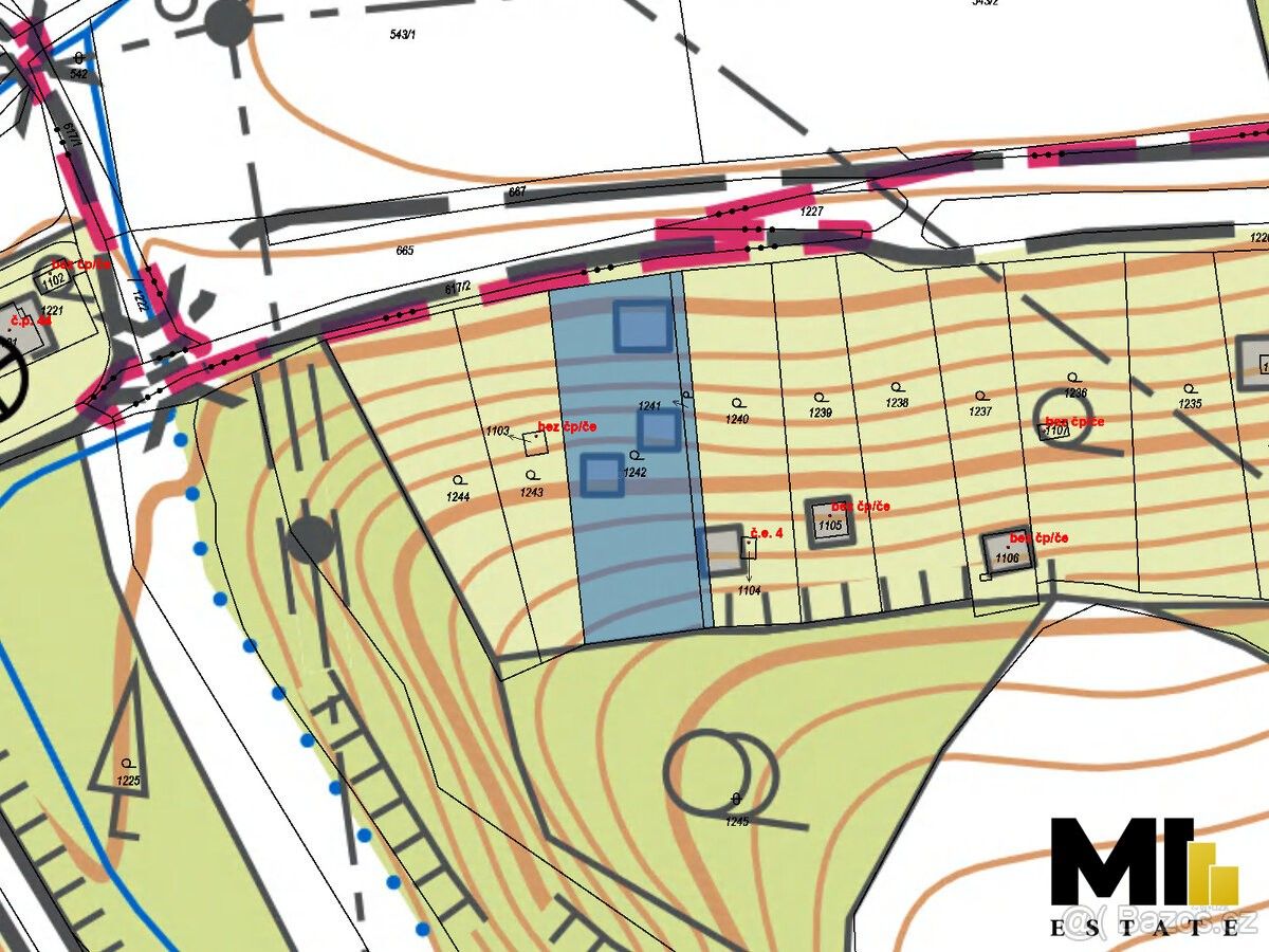 Prodej zahrada - Pchery, 273 08, 1 596 m²