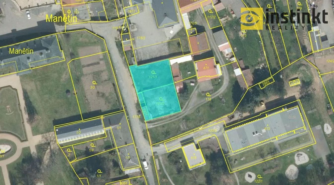 Pozemky pro bydlení, Manětín, 668 m²