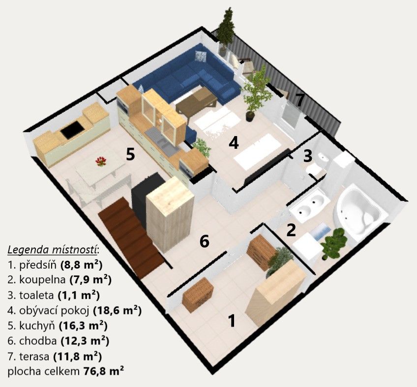 Prodej rodinný dům - V olšinách, Doubravčice, 182 m²