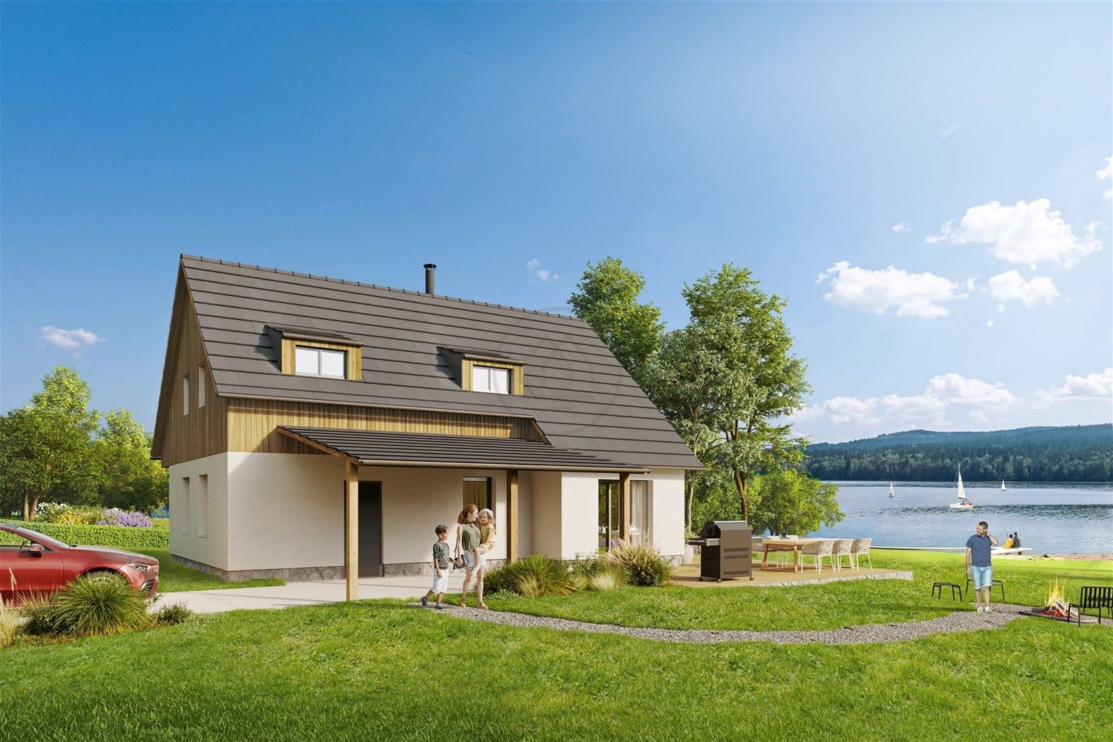 Pozemky pro bydlení, Frymburk, 1 128 m²