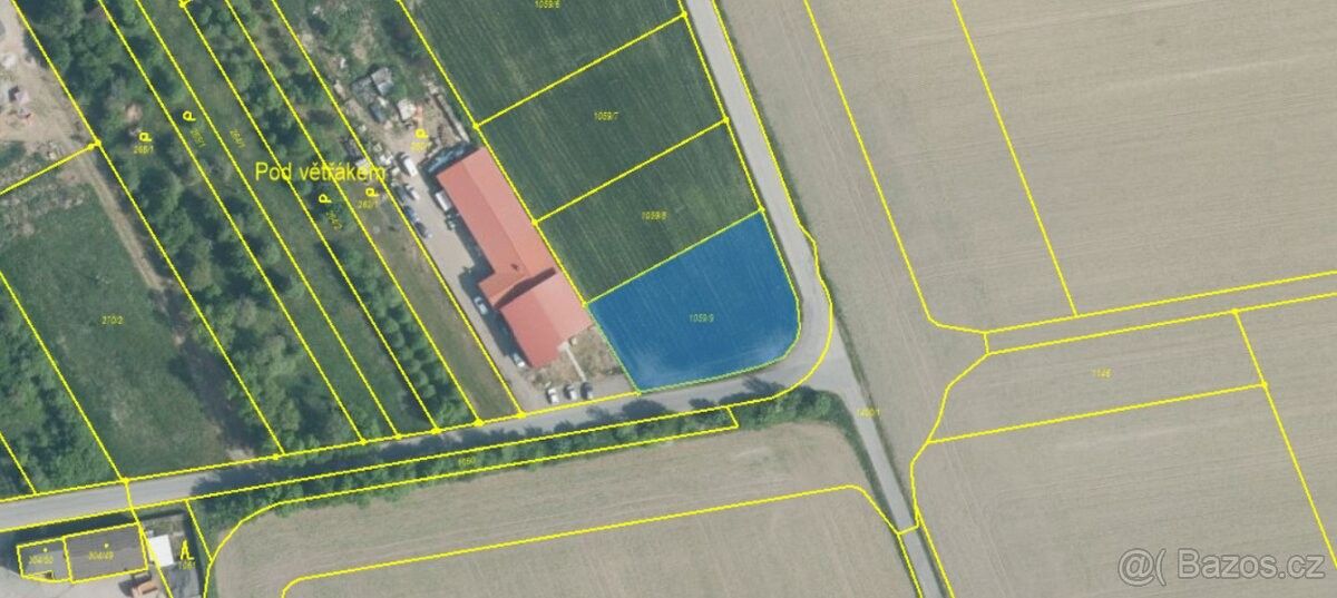 Pozemky pro bydlení, Kroměříž, 767 01, 1 285 m²