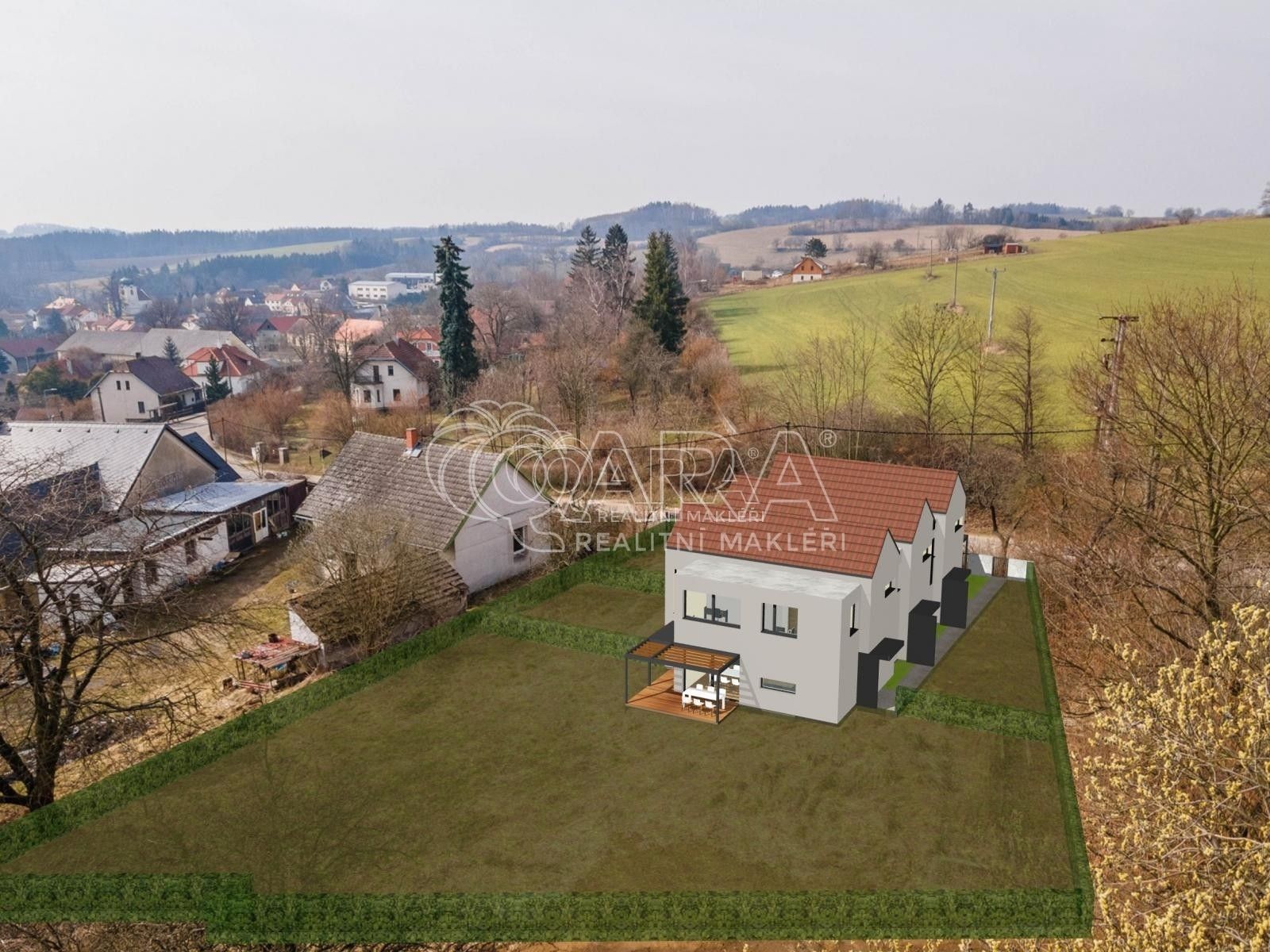 Prodej pozemek pro bydlení - Postupice, 1 545 m²