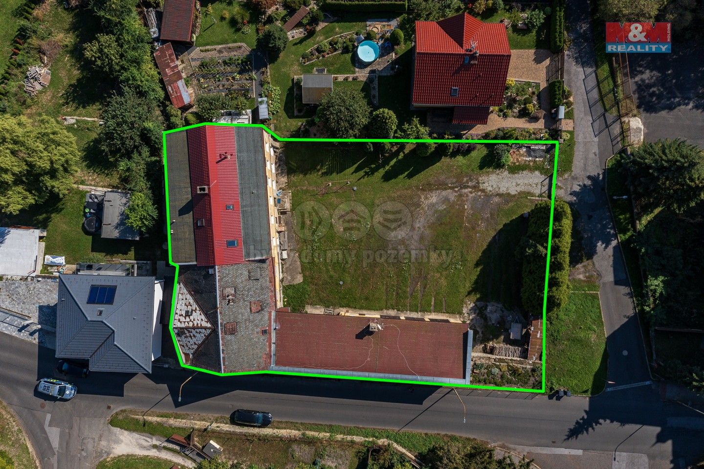 Činžovní domy, Vilsnická, Děčín, 500 m²