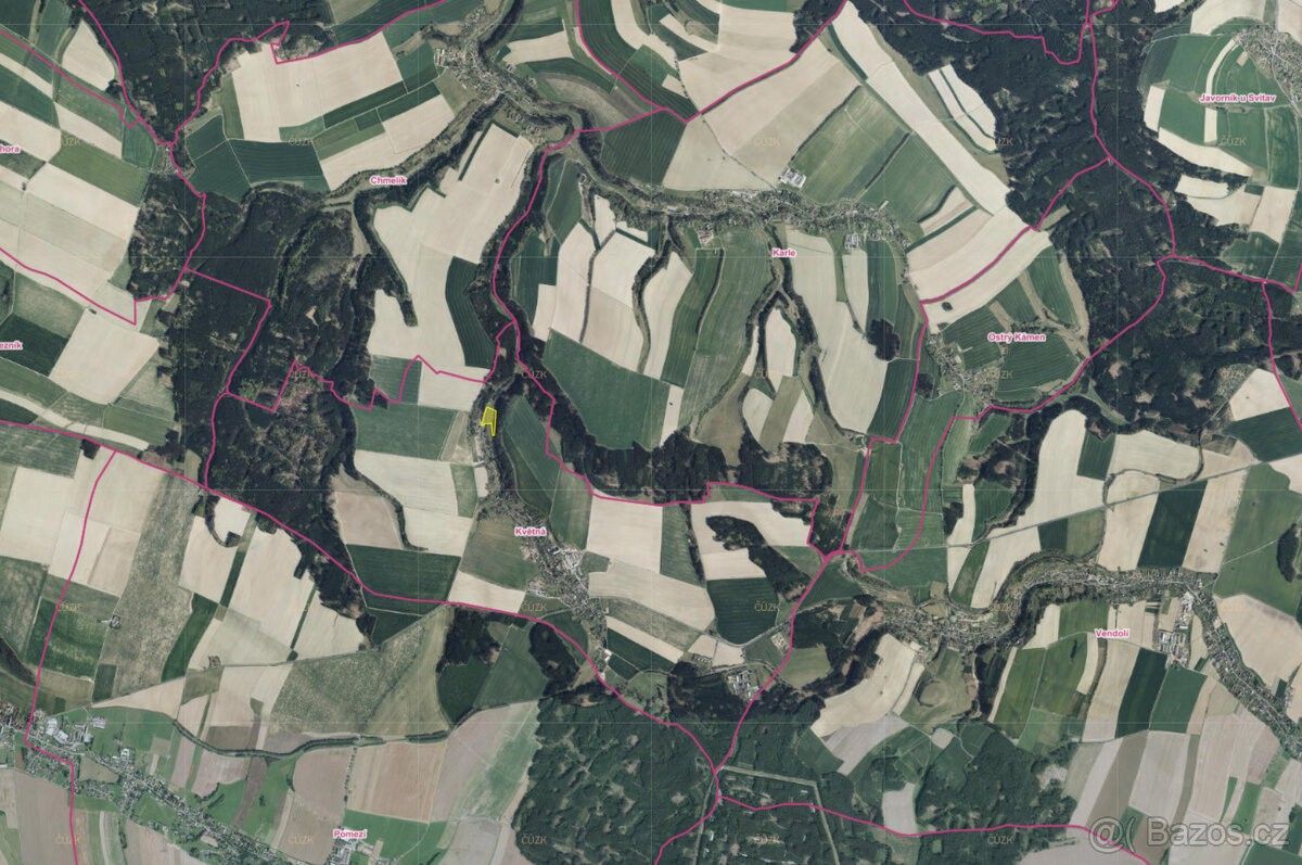 Prodej pozemek - Polička, 572 01, 833 m²