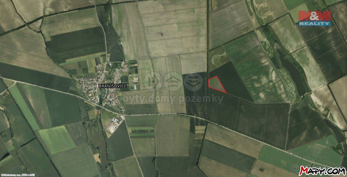 Prodej zemědělský pozemek - Loděnice u Moravského Krumlova, 671 75, 41 373 m²