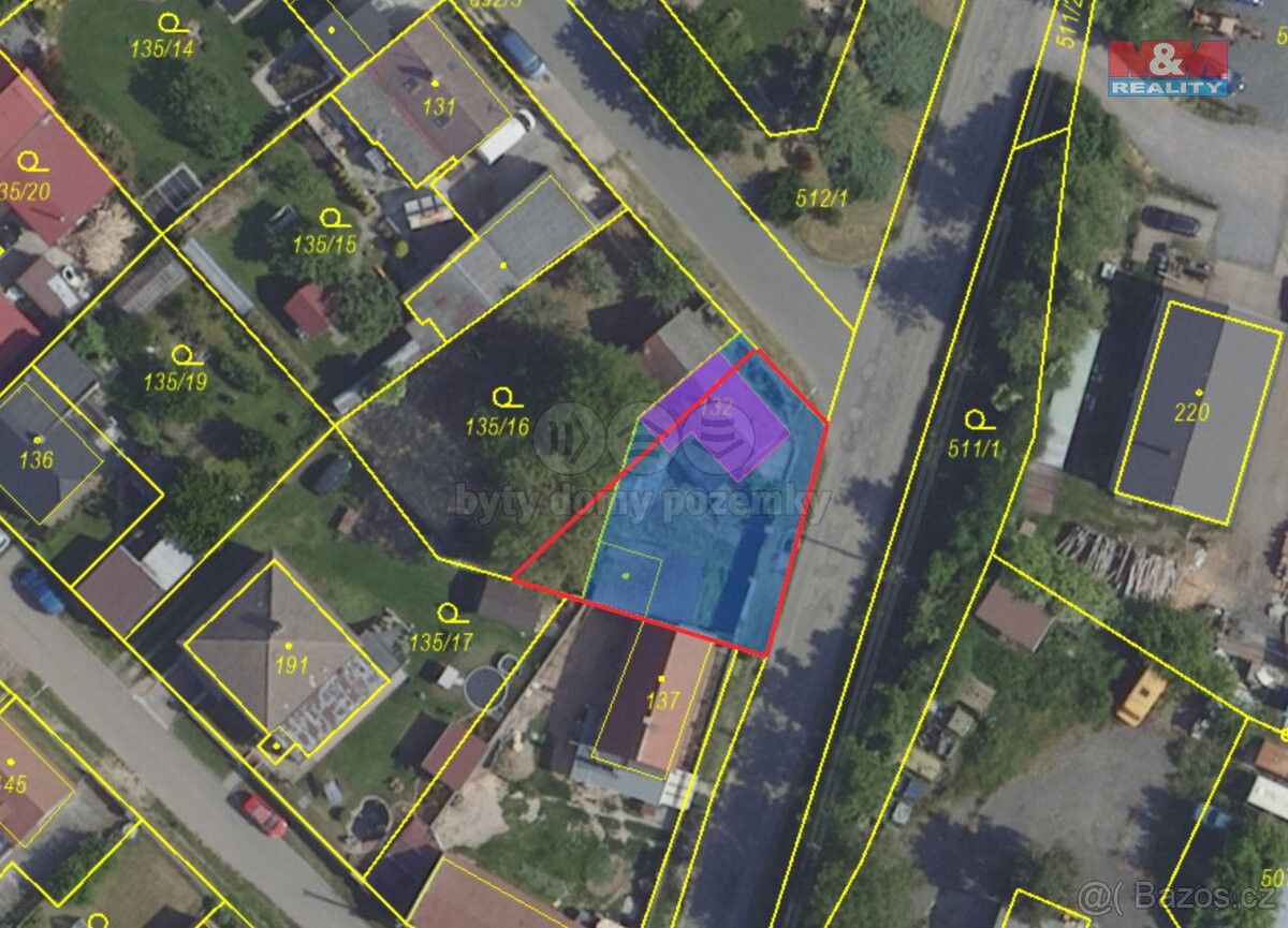 Pozemky pro bydlení, Kolín, 280 02, 360 m²