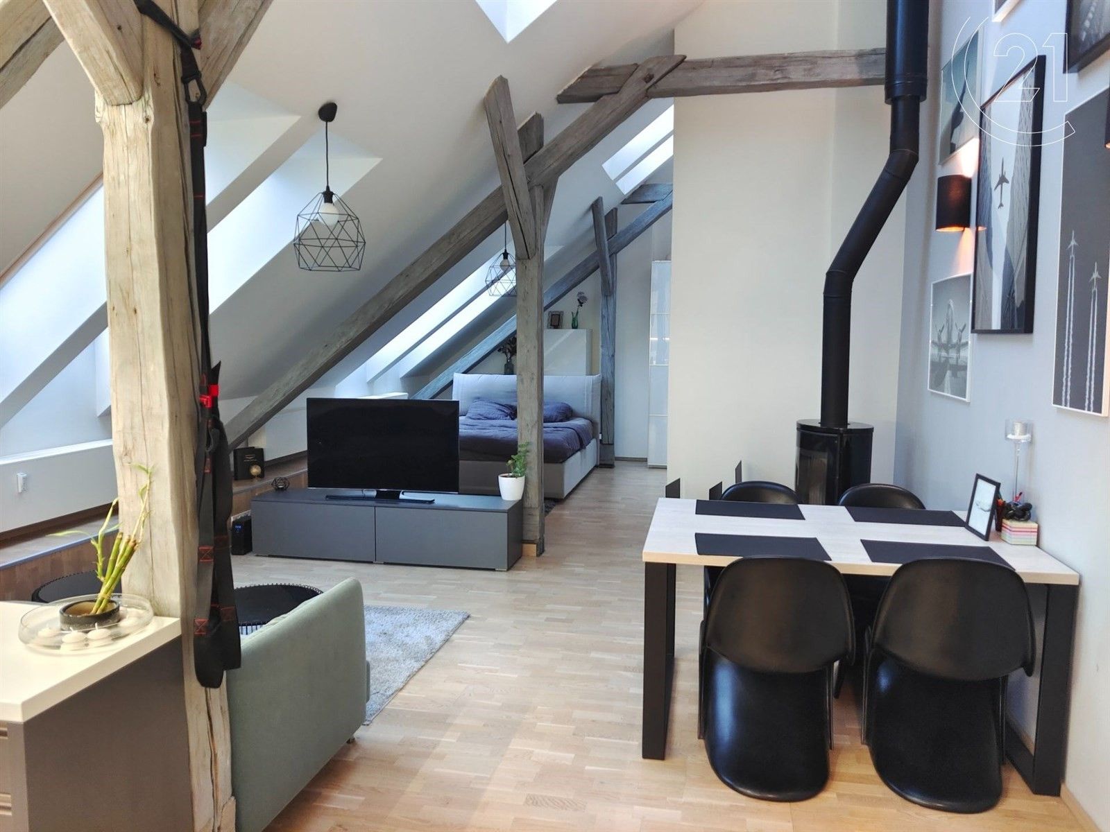 1+kk, Zenklova, Praha, 61 m²