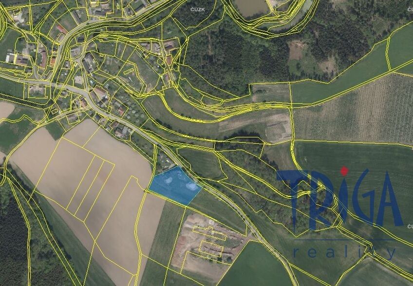 Prodej pozemek pro bydlení - Krabčice, Dolany, 6 536 m²