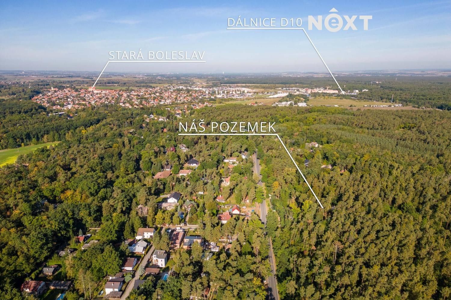 Prodej pozemek pro bydlení - Vestecká, Brandýs nad Labem-Stará Boleslav, 1 300 m²
