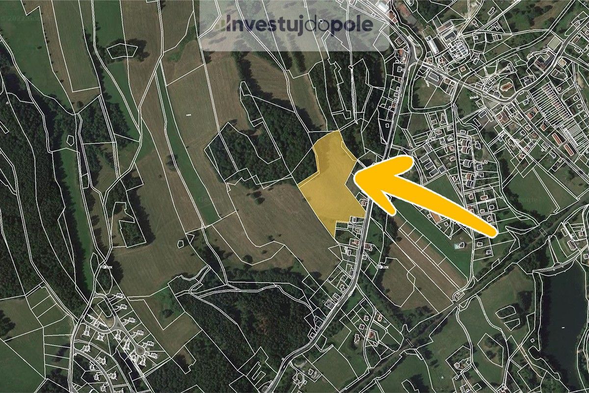 Prodej louka - Liberecká, Mníšek, 7 252 m²