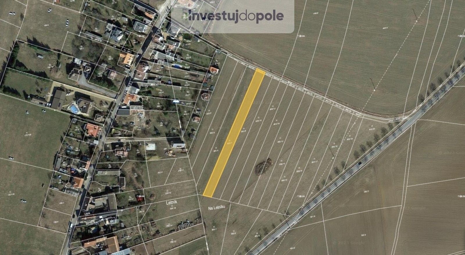 Louky, Nučice, 1 748 m²