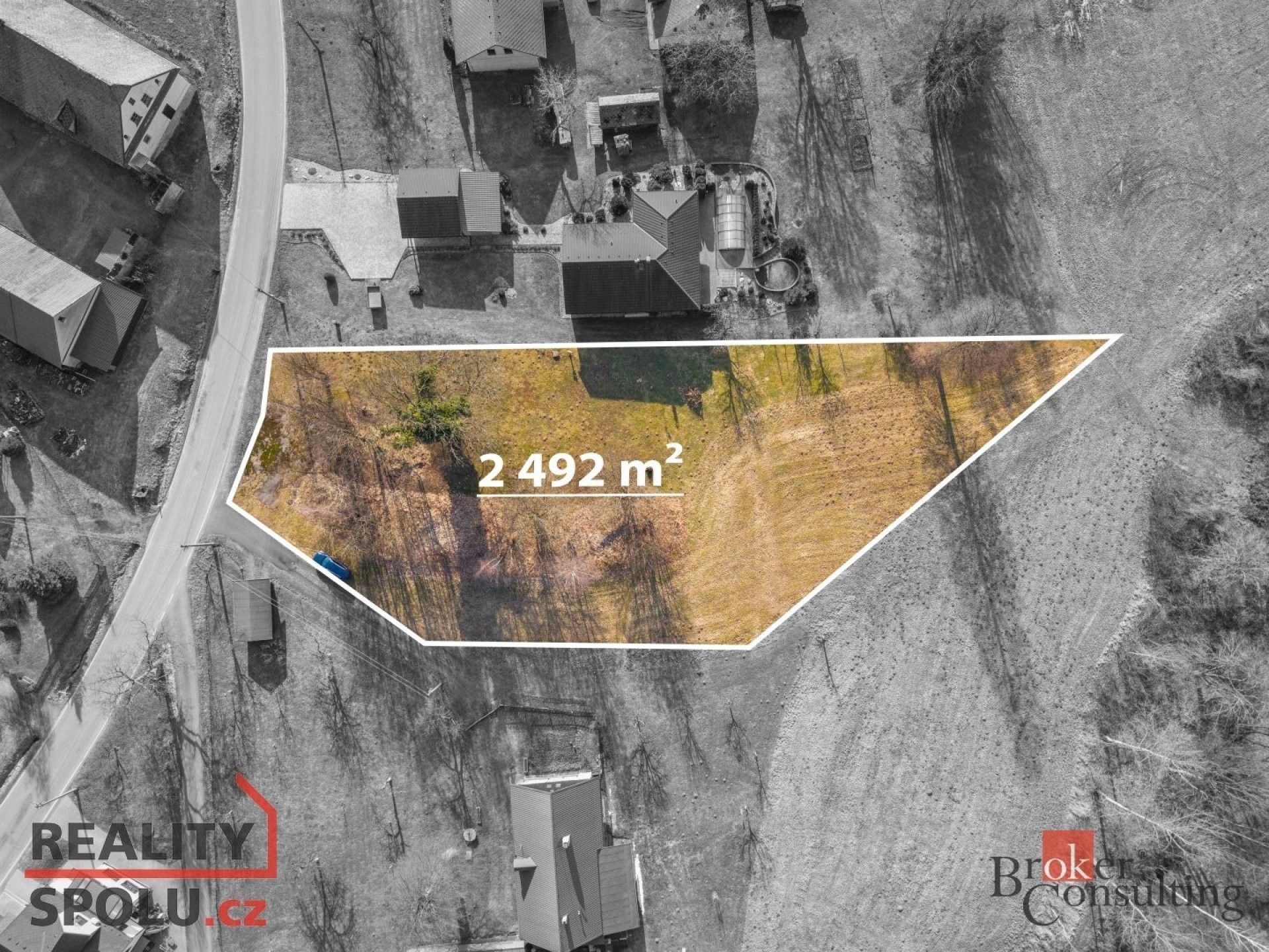 Prodej louka - Hláska, Liberk, 2 492 m²