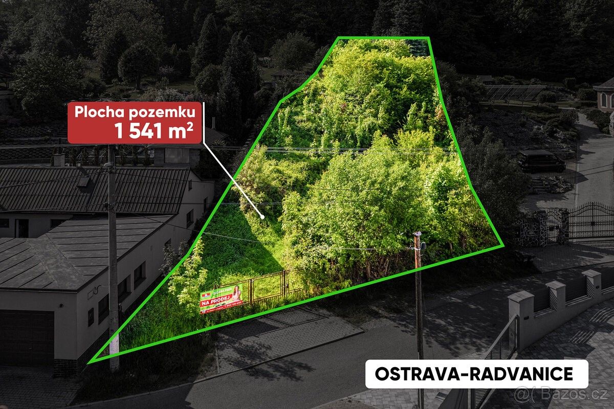 Prodej pozemek pro bydlení - Ostrava, 716 00, 1 541 m²