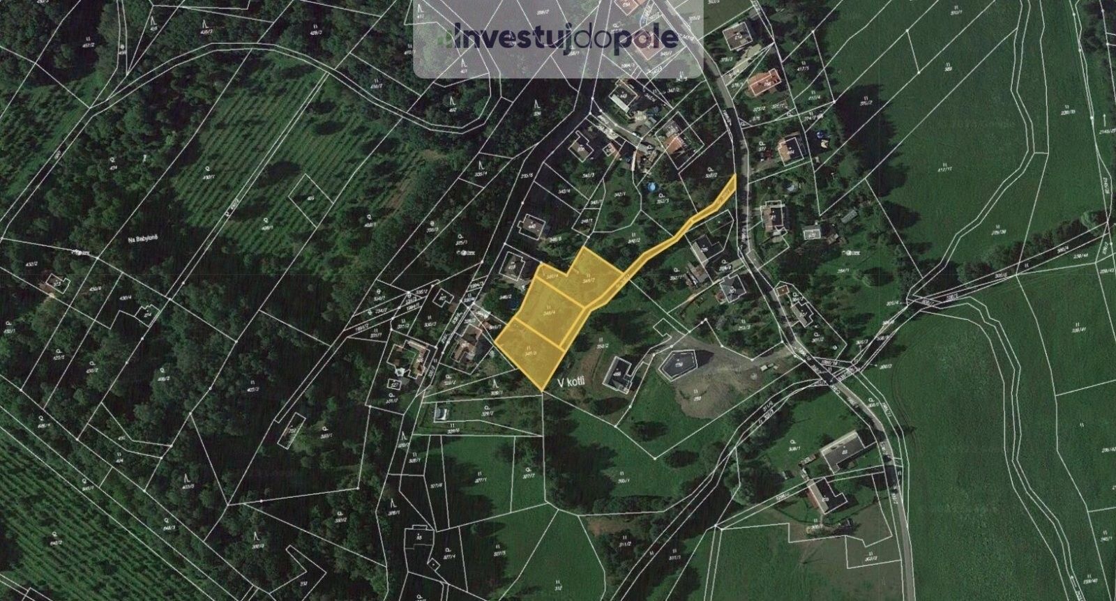 Prodej louka - Doubravice, Hrubá Skála, 2 240 m²