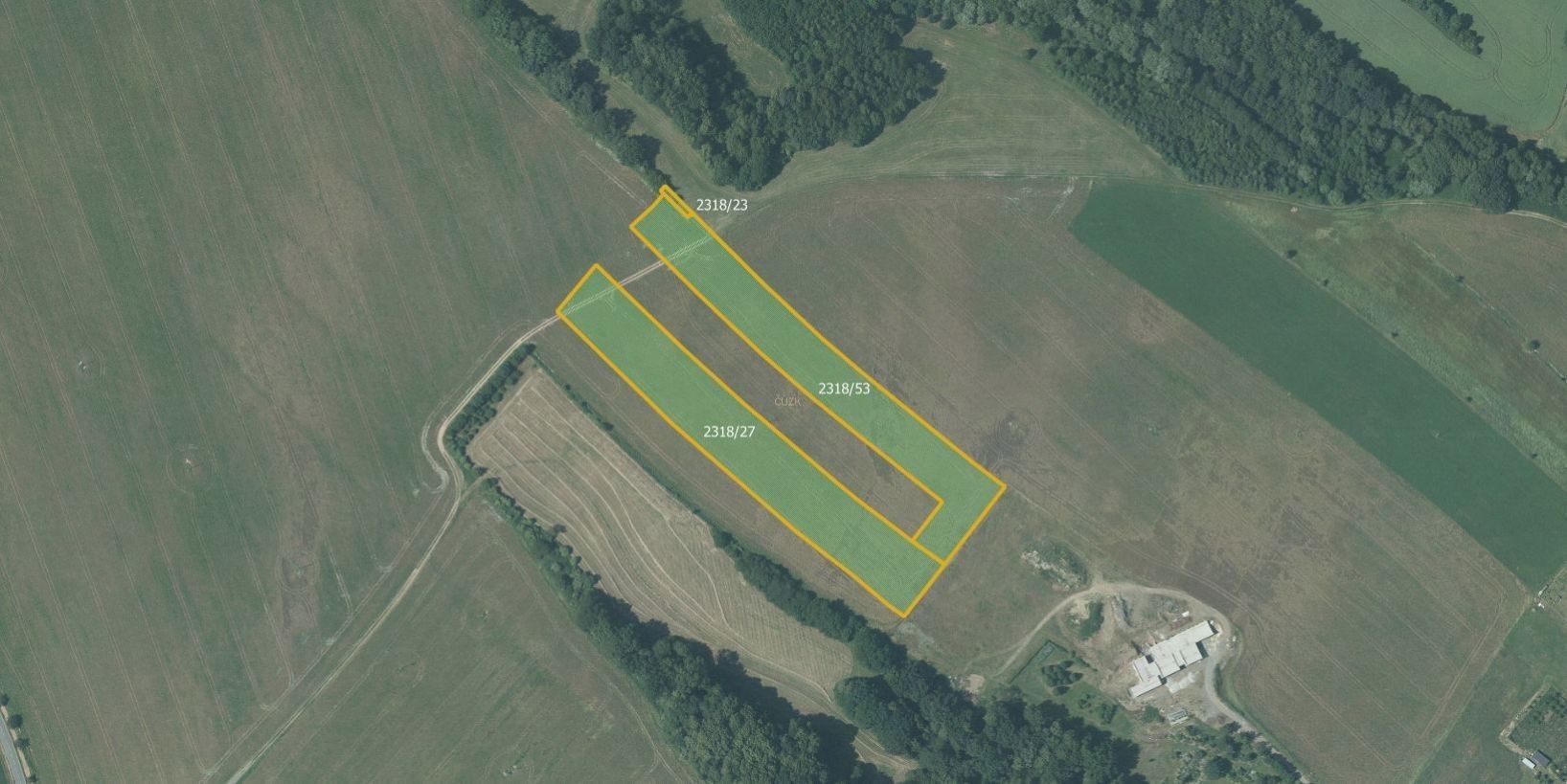 Zemědělské pozemky, Bílovec, 15 671 m²