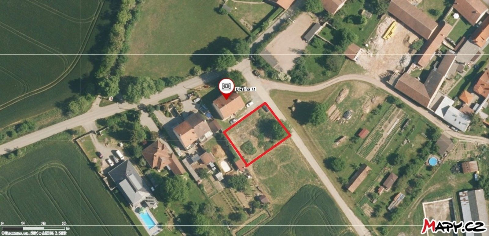 Pozemky pro bydlení, Březina, 400 m²