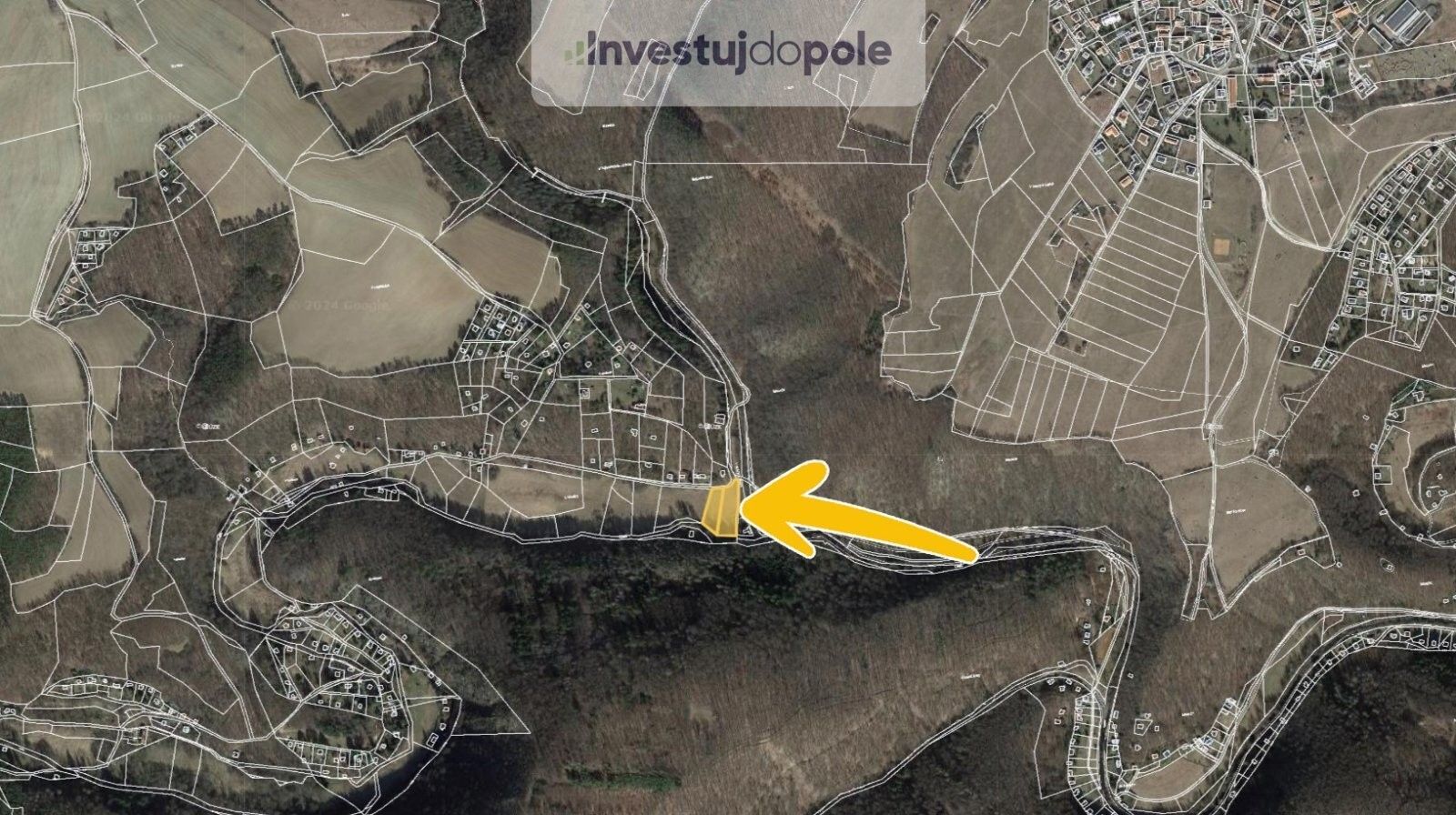 Prodej louka - Bojanovice, 3 606 m²