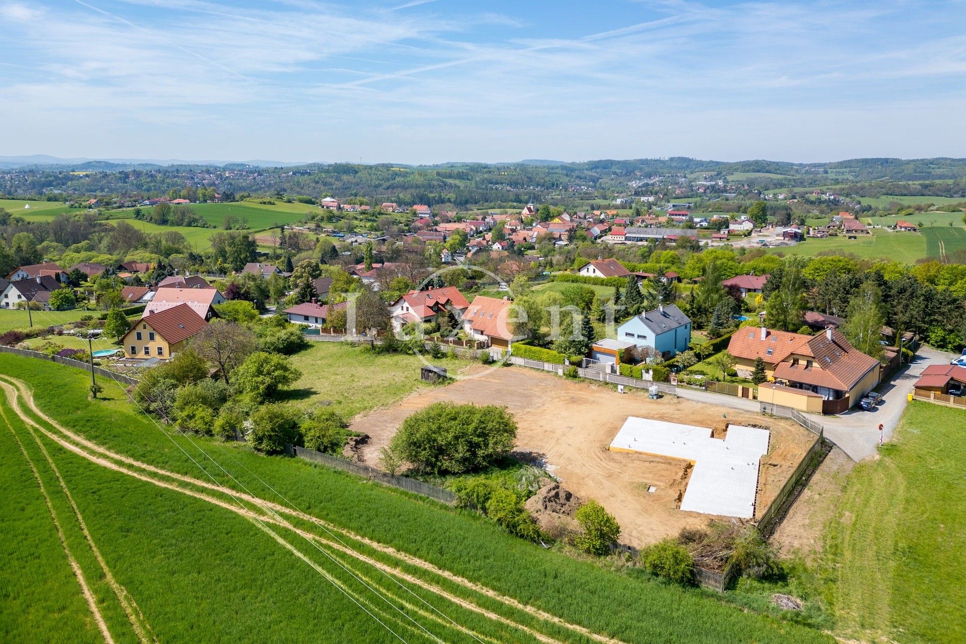 Pozemky pro bydlení, Hlavačovská, Hrusice, 1 113 m²
