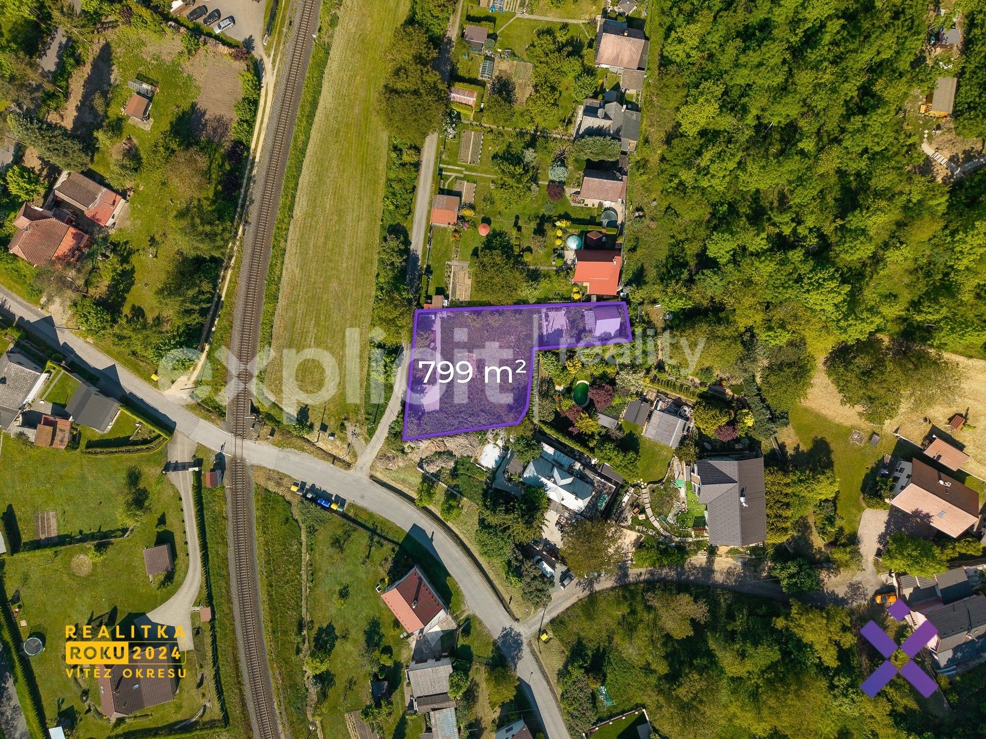 Pozemky pro bydlení, Bítouchov, 799 m²