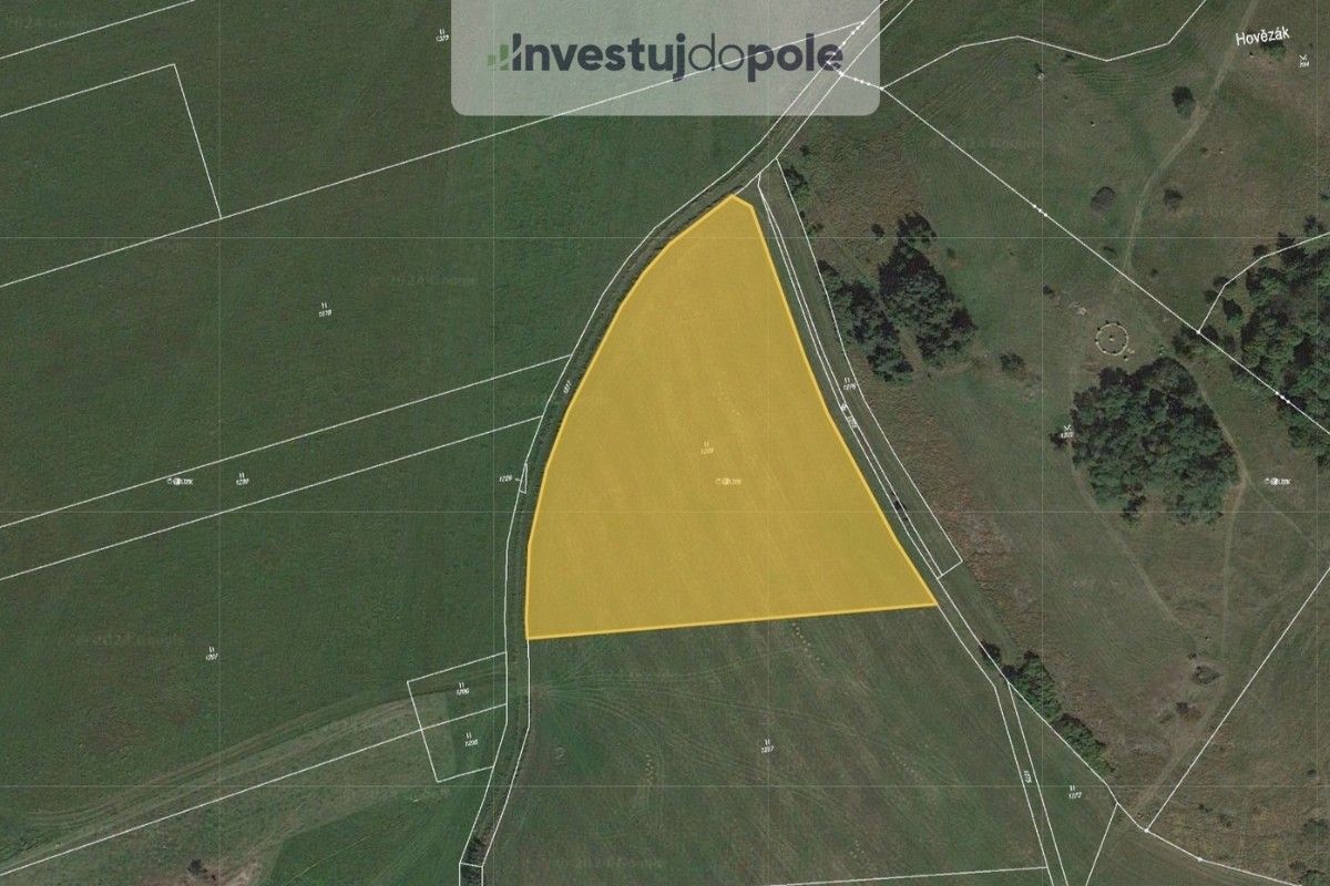 Louky, Vranovice, Břasy, 13 569 m²