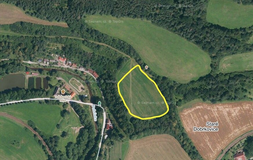 Prodej zemědělský pozemek - Staré Dobrkovice, Kájov, 15 428 m²