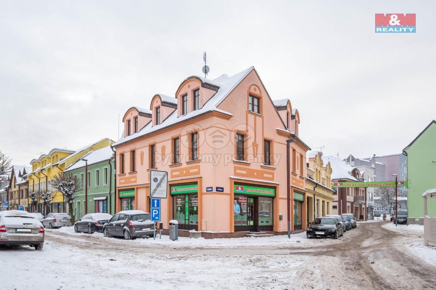 Činžovní domy, Váňova, Kladno, 608 m²