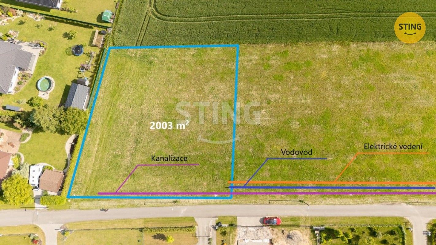 Pozemky pro bydlení, Albrechtice, 2 000 m²